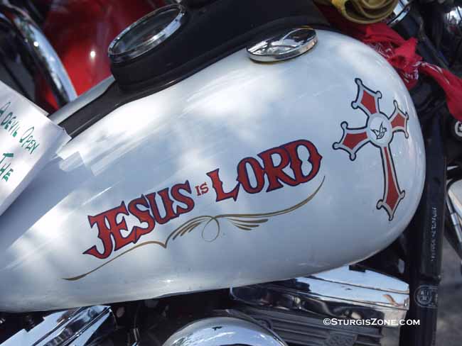Sturgis 2004 Christian Bikers Gas Tank