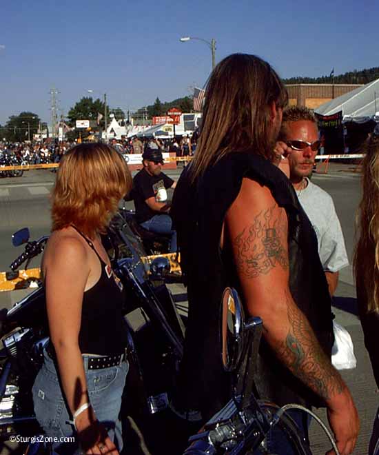 Sturgis Tattoo man