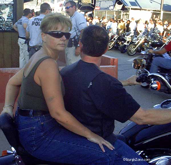 Sturgis Rally biker couple
