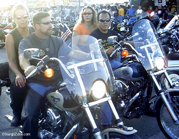 Sturgis biker couples