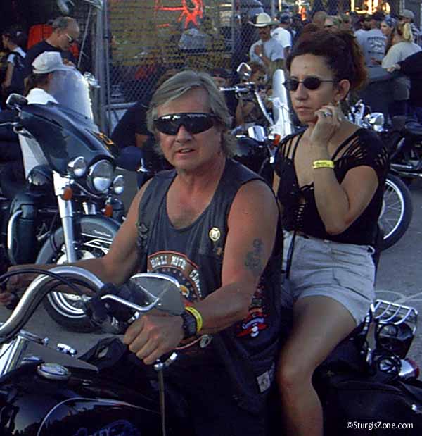 Sturgis Rally biker couple
