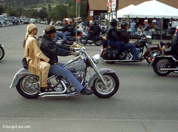 Ms. Leather at Sturgis Rally