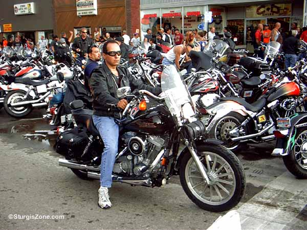 Sturgis Rally Harley rider