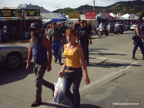 Sturgis Rally woman