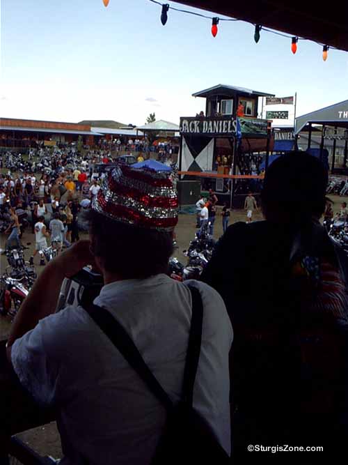 Full Throttle Saloon onlookers