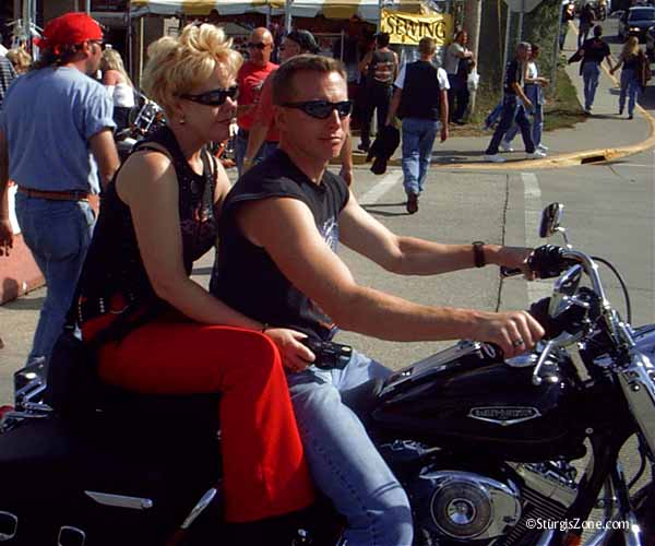 A typical Sturgis Day