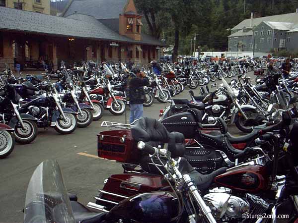 Train Depot in Deadwood