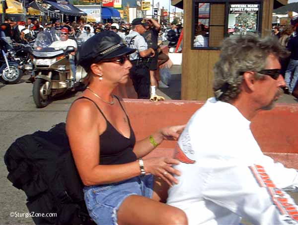 Riding in Sturgis Black