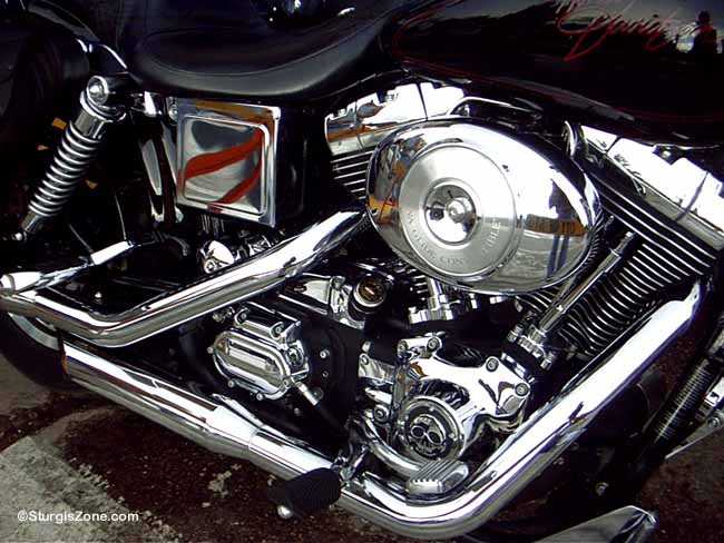 Harley Chrome at Sturgis SD