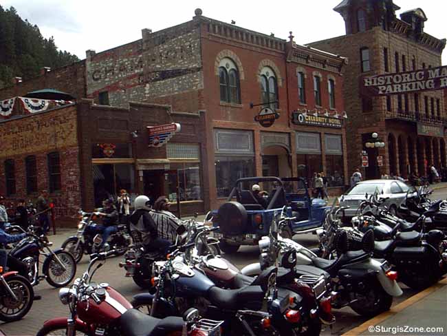 Historic Deadwood Harleys