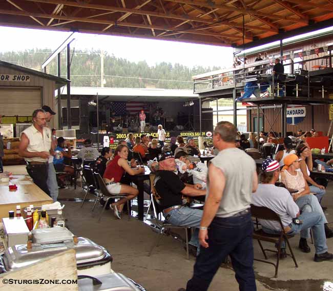 Sturgis Web Cam - Biker Dining