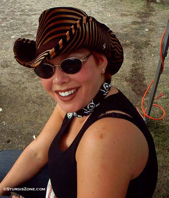 Sturgis Tiger Stripe Cowboy Hat