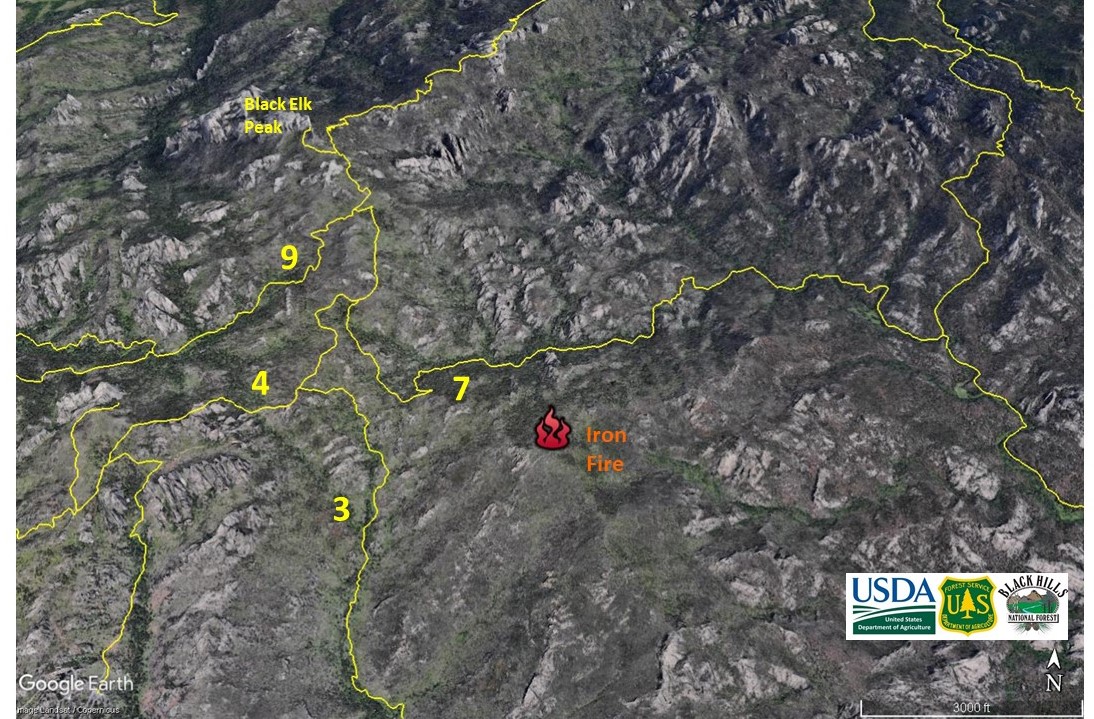 Black Elk Wilderness Fire