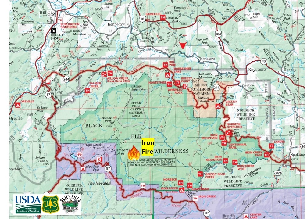 Iron Fire in the Black Hills