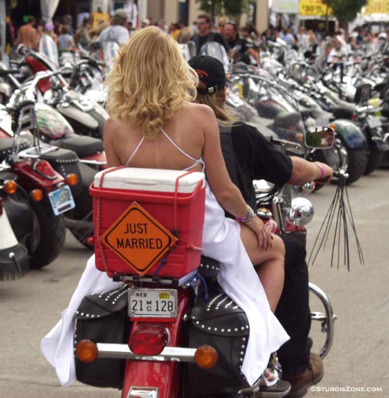 Just Married Bikers
