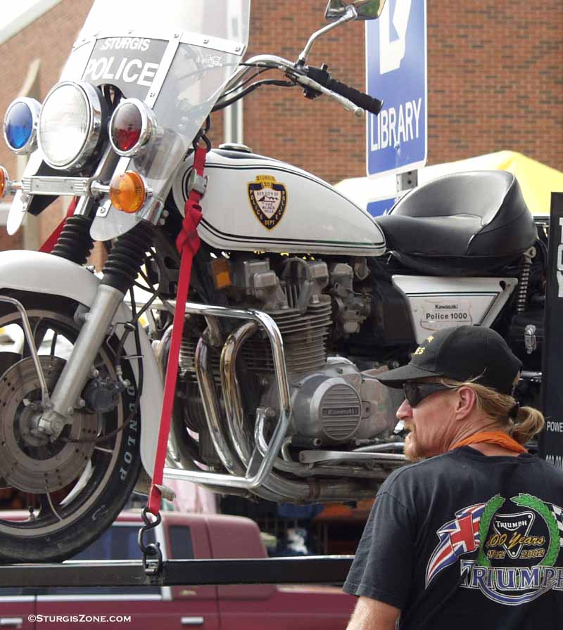 police motorcycles
