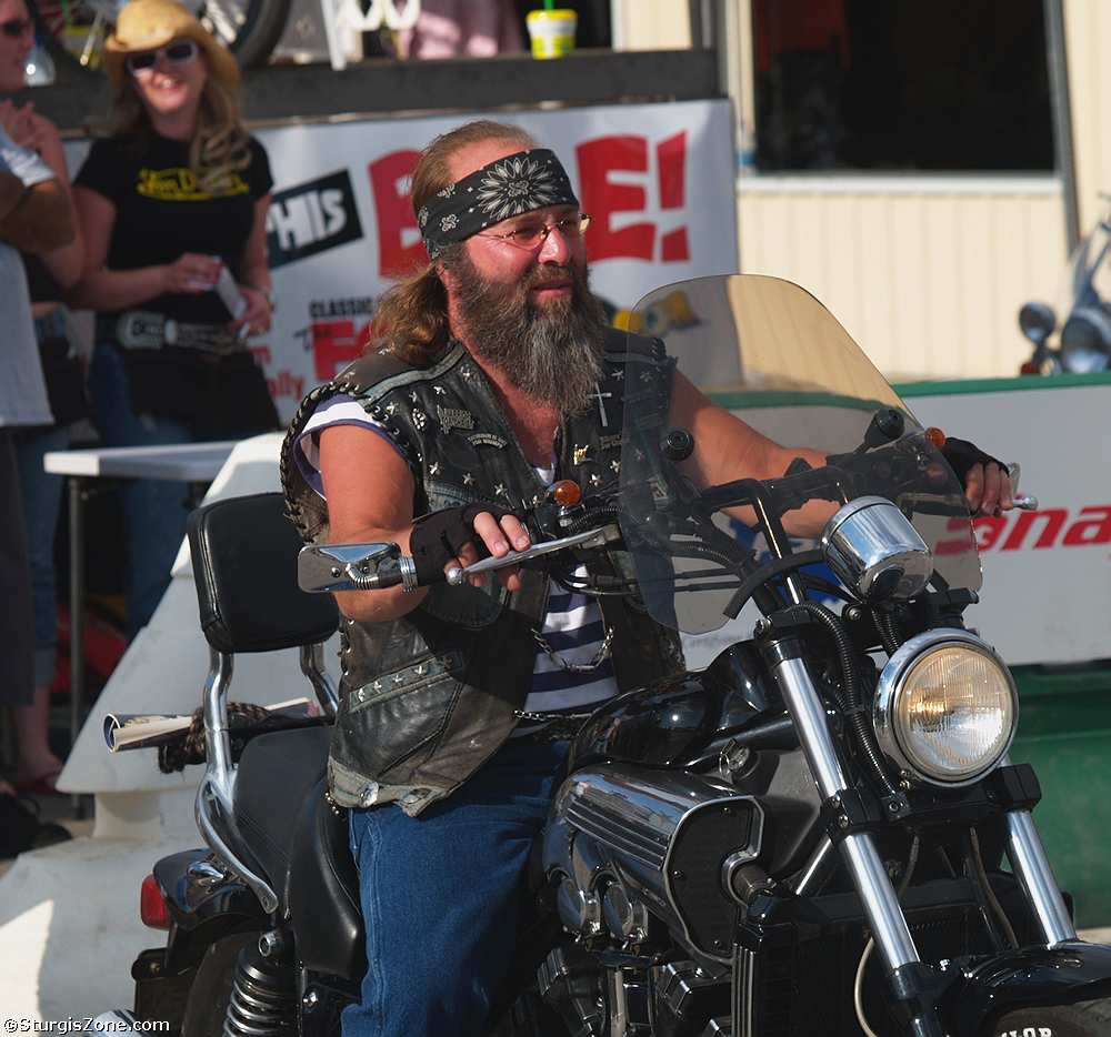 Biker in Sturgis