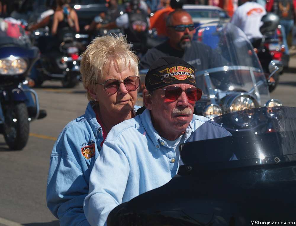 Two older Bikers