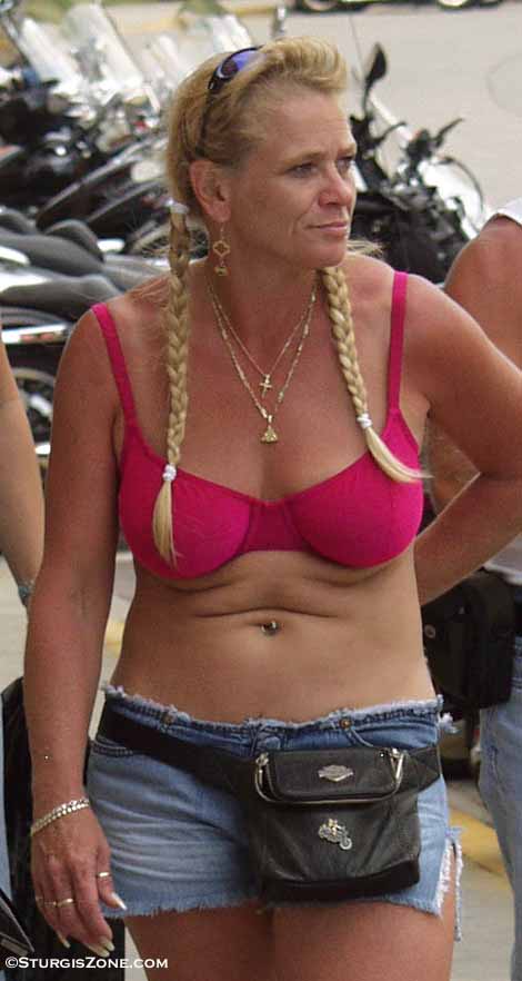 blonde pigtails