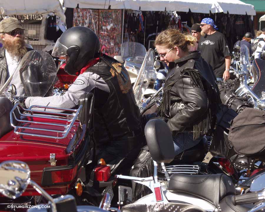 Getting ready to ride