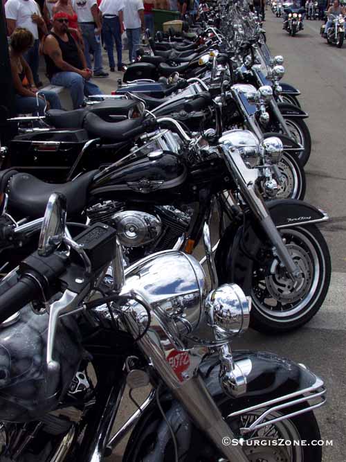 Sturgis 2004 Black Harleys