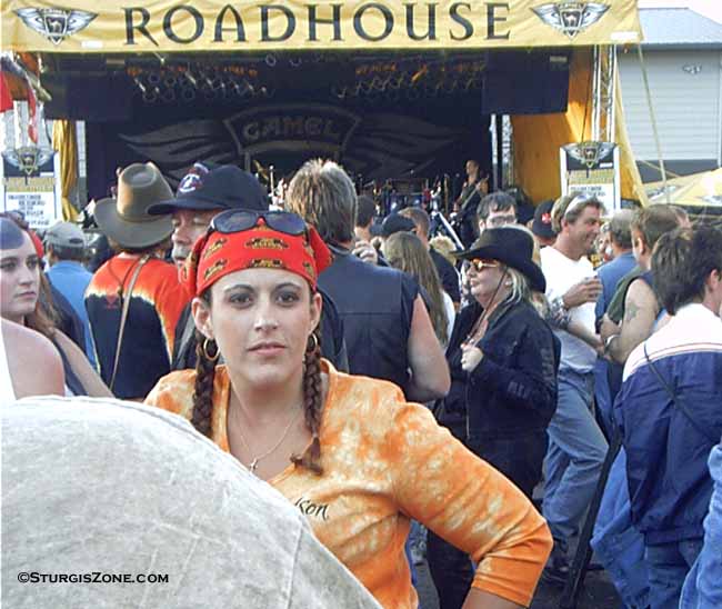 Sturgis Babe Pigtails