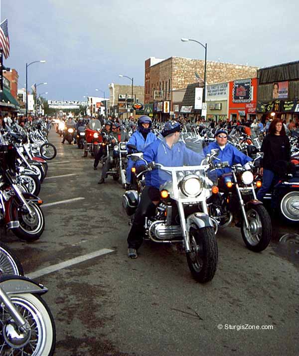 The Biker Procession