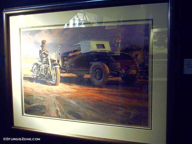 Historic Motorcycle Art
