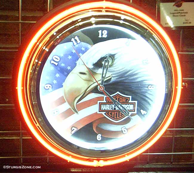 American Harley clock