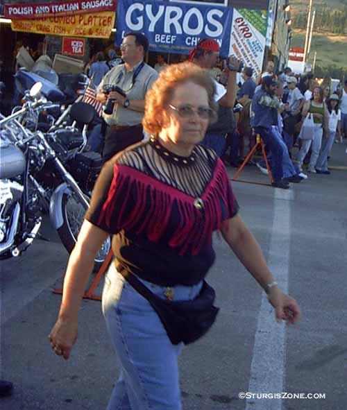 blouse fringe