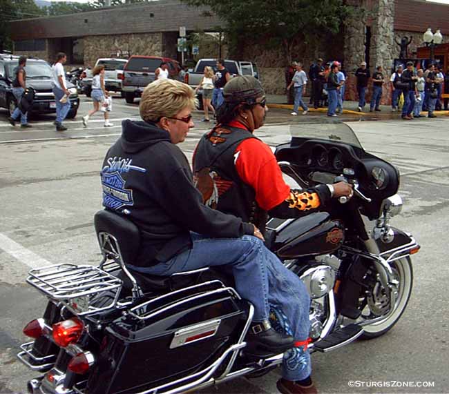 wearing biking jackets