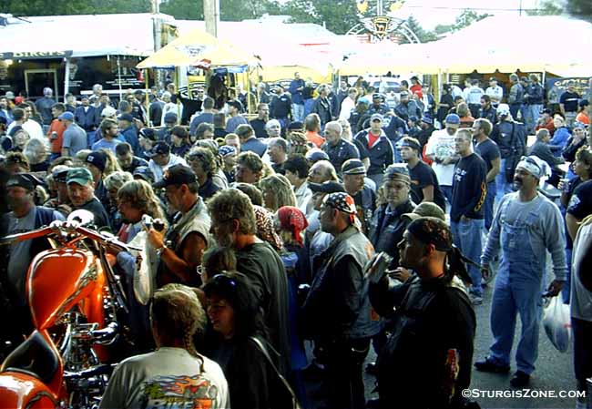 Biker Crowd