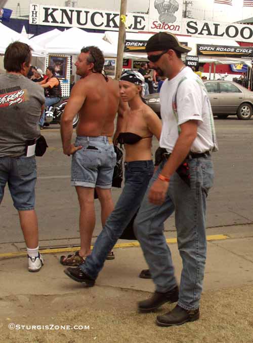 Knuckle Saloon patrons