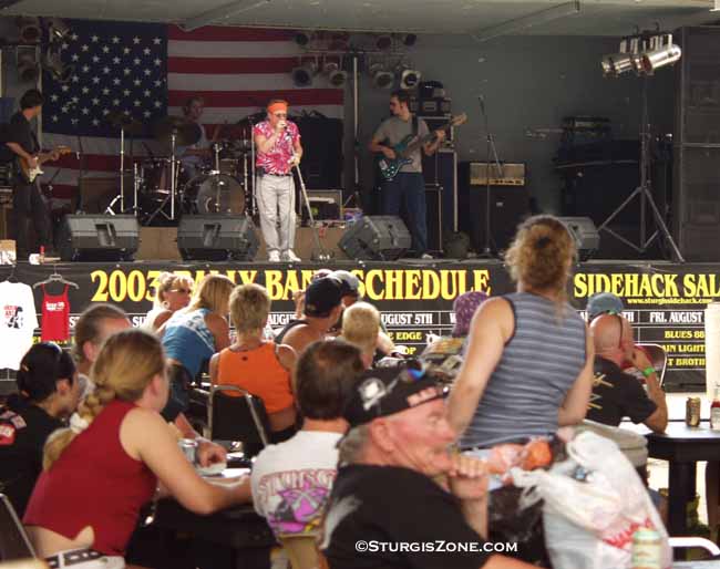 Sturgis Rally Pictures - Riding Double Band