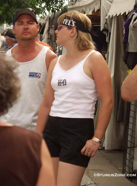 Sturgis Rally Pictures - Jack Daniel's Headband