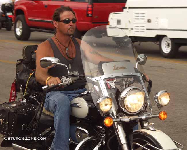 Sturgis Rally Pictures - Bike Lights On