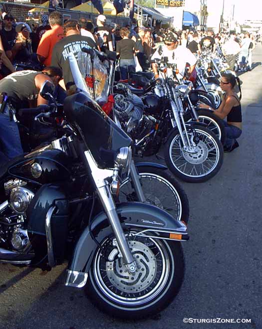 Woman Motorcycle Inspector