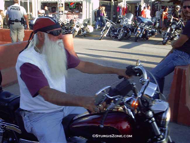 Sturgis Biker Santa