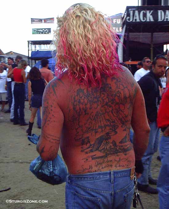 Sturgis Burned to a Crisp