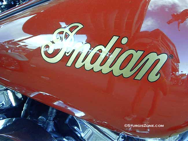 Sturgis Indian Gas Tank