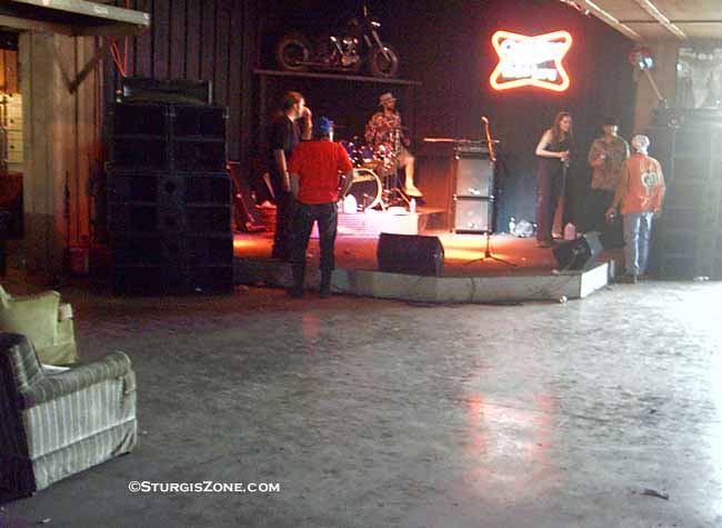 Sturgis dance floor
