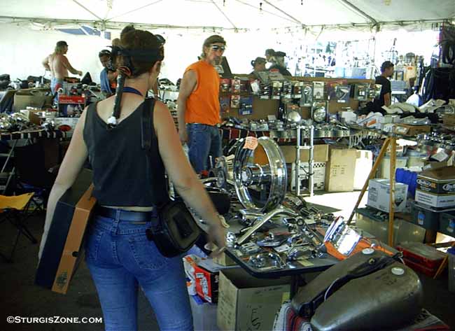Sturgis Leather Pony Tail
