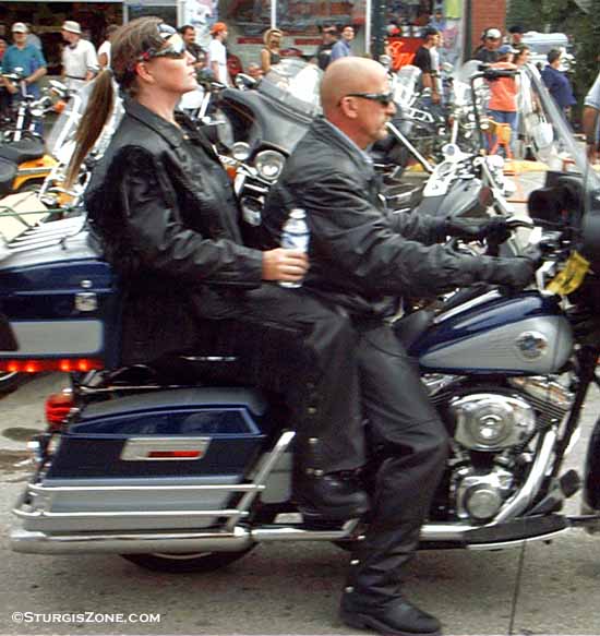 Black Motorcycle Leather