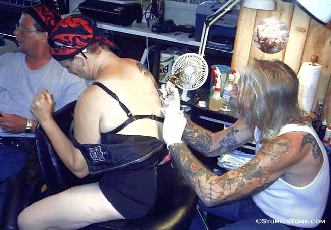 Sturgis Biker Tatoo