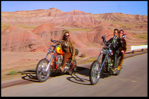 Easy Rider in Badlands